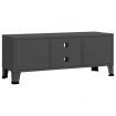 Industrial TV Cabinet Anthracite 105x35x42 cm Metal