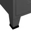 Industrial TV Cabinet Anthracite 105x35x42 cm Metal