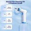 Electric Ear Cleaner Kit Ear Cleaning Device Water Irrigation Automatic Ear Cleaning Earwax Removal For Adults Child Health Care