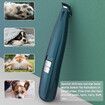 Dog Grooming Cordless Pet Hair Clipper with Scissors Comb Cleaning Brush and USB Cable Silent Rechargeable Shaving Tool for Dogs Cat Hair