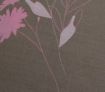 Queen Sized Bed Quilt Cover / Pillowcase Set - Classic Pink Flowers Design on Pale Brown 180TC