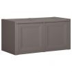 Cushion Box Grey 86x40x42 cm 85 L