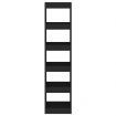 Book Cabinet/Room Divider Black 40x30x166 cm