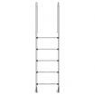 Pool Ladder 54x38x211 cm 304 Stainless Steel