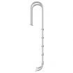 Pool Ladder 54x38x211 cm 304 Stainless Steel