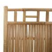 3-Panel Room Divider Bamboo 120x180 cm