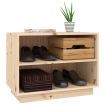 Shoe Cabinet 60x34x45 cm Solid Wood Pine