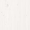 Shoe Cabinet White 34x30x105 cm Solid Wood Pine