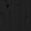 Sideboards 2 pcs Black 40x35x80 cm Solid Wood Pine