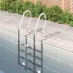 Pool Ladder 54x38x184.5 cm 304 Stainless Steel