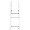 Pool Ladder 54x38x184.5 cm 304 Stainless Steel