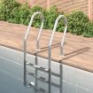 Pool Ladder 54x38x158 cm 304 Stainless Steel