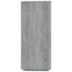 Sideboard Grey Sonoma 120x30x75 cm Engineered Wood