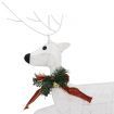 Christmas Reindeers 2 pcs White 40 LEDs