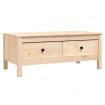 Coffee Table 100x50x40 cm Solid Wood Pine