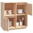 Sideboard 74x35x80cm Solid Wood Pine