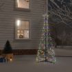Christmas Cone Tree Colourful 200 LEDs 70x180 cm
