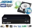 Astone Media Gear AP-360T 1080p Media Player with PVR & HDTV Tuner with Western Digital 1.0TB Internal HDD Hard Drive