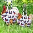 2 Pcs Chicken Holder Bag Hen Sling Carry Bag Chicken Carrier with Handle Chicken Supplies Chicken Medic Bag Catching Hand Bag for Hen Rooster Poultry Chicken Transport Traveling Hiking Driving