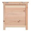 Outdoor Cushion Box 50x50x56 cm Solid Wood Fir