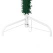 Slim Artificial Half Christmas Tree with Stand Green 150 cm