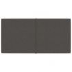 Wall Panels 12 pcs Dark Grey 60x30 cm Fabric 2.16 m²