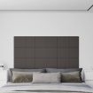 Wall Panels 12 pcs Dark Grey 60x30 cm Fabric 2.16 m²