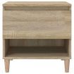 Bedside Tables 2 pcs Sonoma Oak 50x46x50 cm Engineered Wood