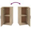 Sideboard Sonoma Oak 40x33x70 cm Engineered Wood