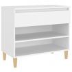 Shoe Cabinet White 70x36x60 cm Engineered Wood