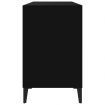 Shoe Cabinet Black 102x36x60 cm Engineered Wood