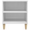 TV Cabinet High Gloss White 102x44.5x50 cm Engineered Wood