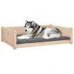 Dog Bed 105.5x75.5x28 cm Solid Pine Wood