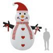 Inflatable Snowman with LEDs 460 cm