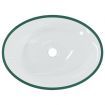 Basin Glass 50x37x14 cm Transparent