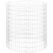 Circular Gabion Pole Galvanised Steel Ø100x100 cm