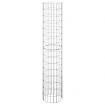 Circular Gabion Raised Beds 3 pcs Galvanised Steel Ø30x150 cm