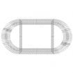 Gabion Raised Bed Galvanised Iron 200x100x100 cm