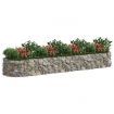 Gabion Raised Bed Galvanised Iron 400x100x50 cm