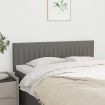 Headboards 2 pcs Dark Grey 72x5x78/88 cm Fabric