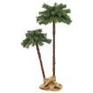 Artificial Double Palm Tree with LEDs 105 cm&180 cm