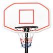 Basketball Stand White 258-363 cm Polyethene