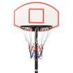 Basketball Stand White 216-250 cm Polyethene