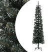 Artificial Slim Christmas Tree with Stand Green 180 cm PVC