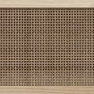 TV Cabinet Brown 80x30x40 cm Solid Wood Pine and Natural Rattan