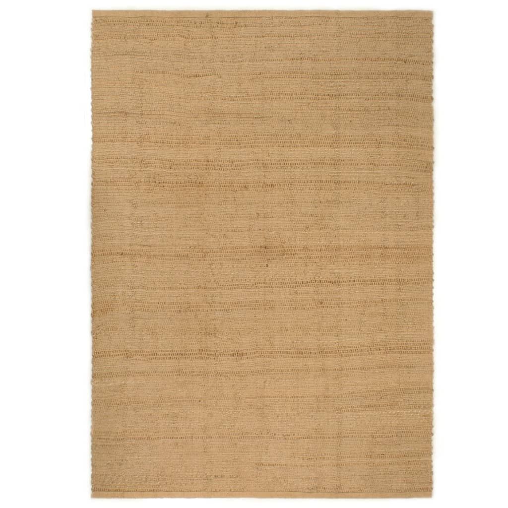 Rug Rectangular Natural 160x230 cm Jute