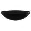 Basin Glass 50x37x14 cm Black