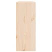 Wine Cabinet 62x25x62 cm Solid Wood Pine