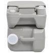 Portable Camping Toilet Grey 20+10 L