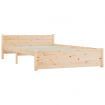 Bed Frame Solid Wood 137x187 Double Size